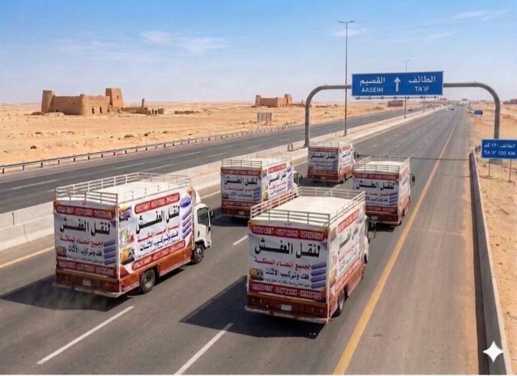 شركة نقل عفش بالقصيم وتركيب وتغليف