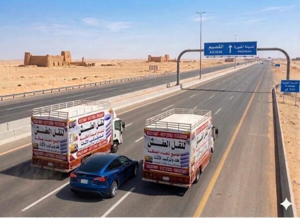 نقل عفش من القصيم للمدينة
